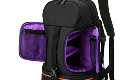 Durable Waterproof Camera Backpack with Laptop Bag
