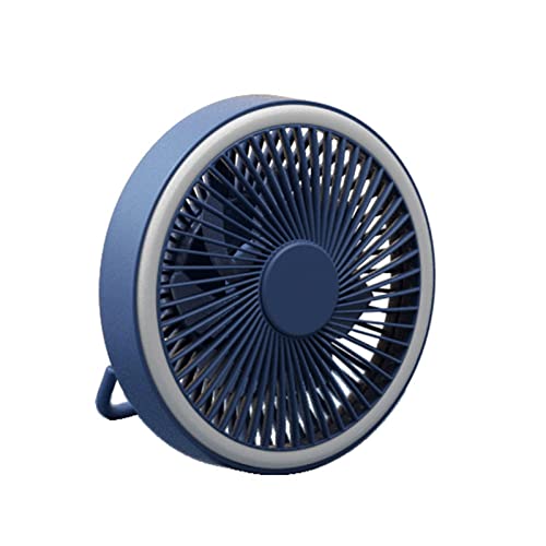 Save Power, Stay Cool: USB Charging Fan with LED Lights for Home Office