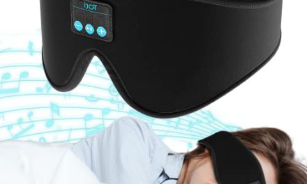 CozyTech Sleep Mask: iJoy Bluetooth Headphones – Ultimate Sleep Experience