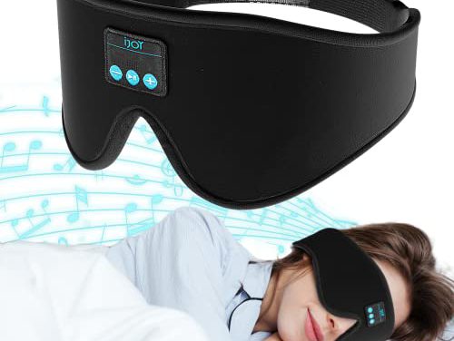 CozyTech Sleep Mask: iJoy Bluetooth Headphones – Ultimate Sleep Experience