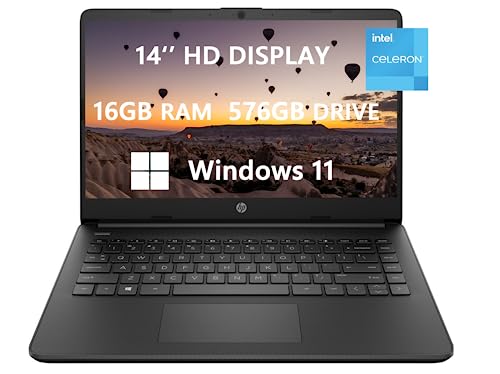 Powerful Intel Celeron Laptop: 2023 HP for College & Business