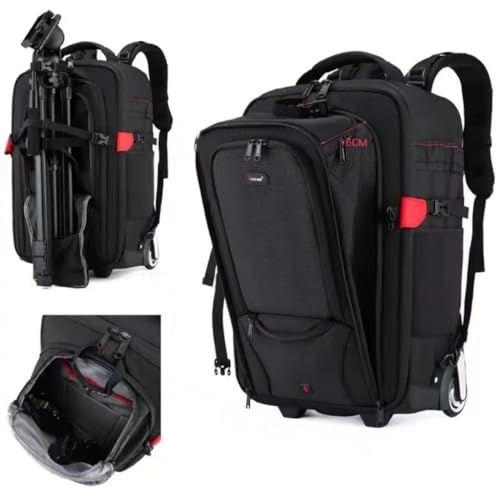 Waterproof DSLR Carry-on Camera Bag: Expandable & Professional