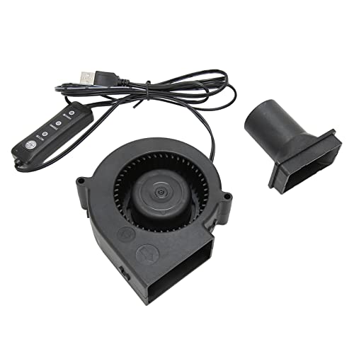 Powerful USB Cooling Fan for Desktop – 3800 RPM, 3-Speed Mode, Durable PBT
