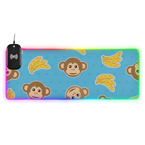 Get Your Monkey Banana Wireless Gaming Mouse Pad Now!