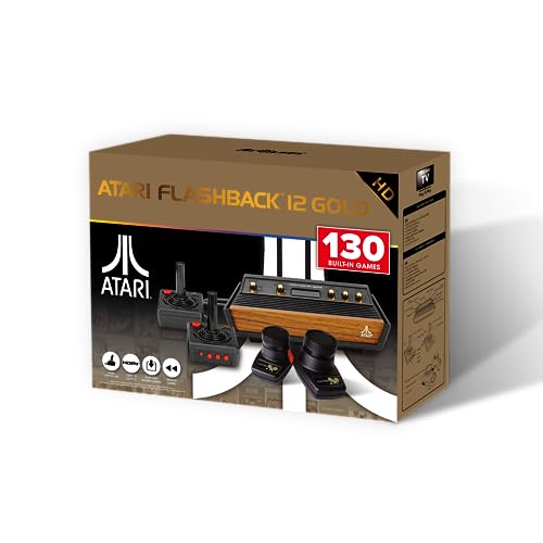 Experience Retro Gaming Bliss with Atari Flashback 12 Gold