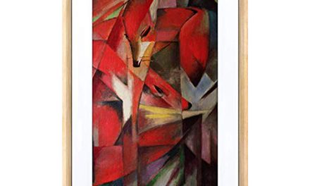 Immerse in Lifelike Art: Meural Canvas II – HD Digital Frame | 16X24 Light Wood | WiFi-Connected