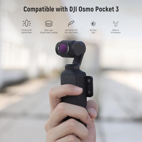 DJI OSMO Pocket 3 Filters: Enhance Your Shots with NEEWER Magnetic ND/CPL Set