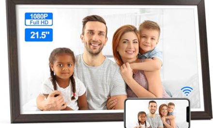 Ultimate 21.5″ Smart Frame: Sync, Share & Store Memories