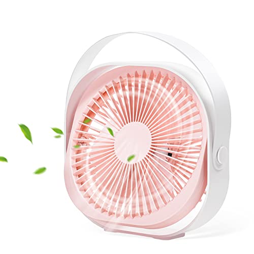 Portable 6″ USB Fan: Whisper-Quiet & Rechargeable