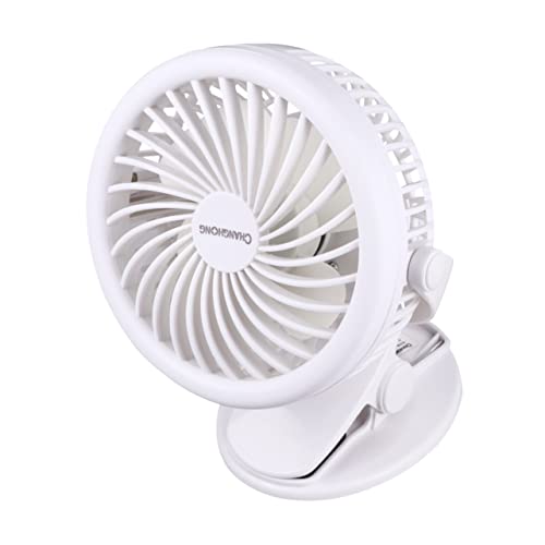 Charge on the go: Silent clip-on USB fan