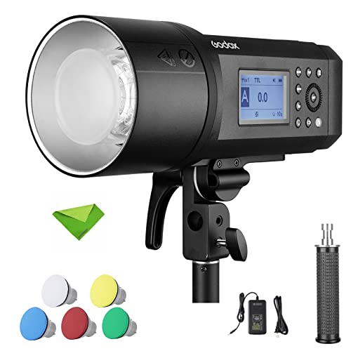 Powerful Godox AD600Pro Outdoor Flash with High Speed and Long-lasting Battery