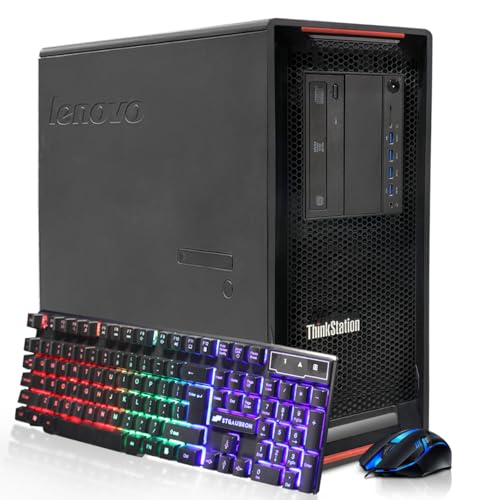 Powerful Lenovo Gaming Desktop: Intel Xeon, GeForce RTX 2060 Super, 32GB DDR4, 1T SSD + 3T HDD