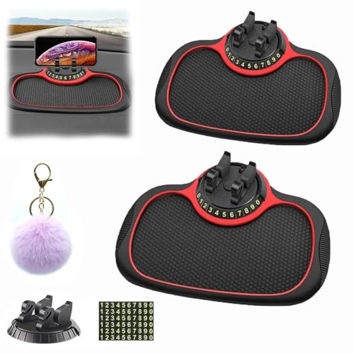 Secure Car Phone Holder: DASHENRAN Anti-Slip Mat!