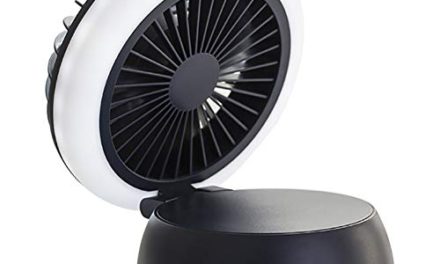 Save Big! Portable USB Lamp & Fan Combo for Office or Home