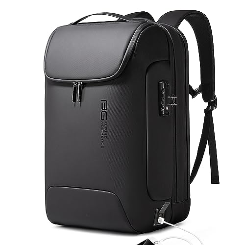 Ultimate Anti-Theft Tech Backpack: Waterproof, USB Charger, 17.3″ Laptop Fit