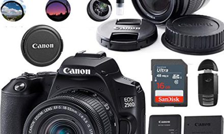 Upgrade Your Photography Gear: Canon EOS 250D DSLR Camera + Lens Bundle