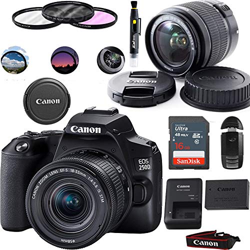 Upgrade Your Photography Gear: Canon EOS 250D DSLR Camera + Lens Bundle