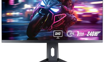 Experience Thrilling Gaming with GTek 240Hz 2K Monitor!