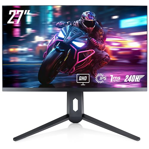 Experience Thrilling Gaming with GTek 240Hz 2K Monitor!