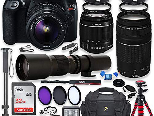 Capture the Ultimate Shot: Canon EOS Rebel T6 DSLR Camera Bundle