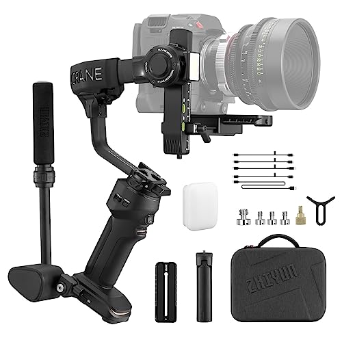 Ultimate Gimbal Stabilizer for DSLR Cameras – Zhiyun Crane 4 Combo