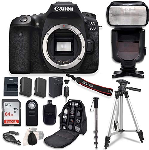 Capture with the Canon 90D: Exclusive Accessory Bundle – 14 Items!