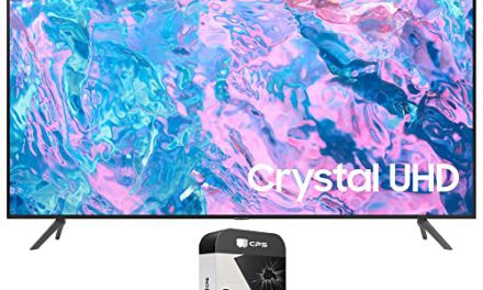 Upgrade to Samsung’s 50″ 4K Smart TV: Crystal Clear and Protected!