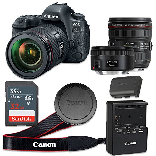 Capture Moments with Canon’s Wi-Fi Enabled 6D Mark II Camera Bundle