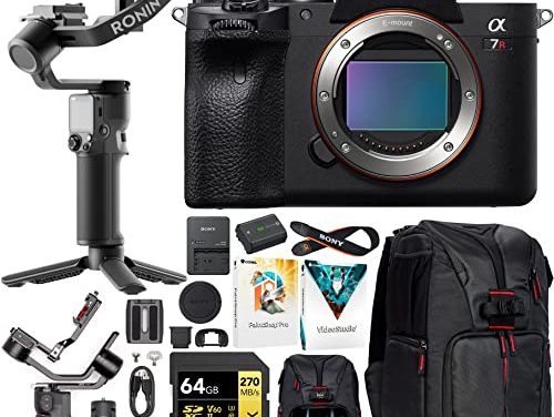 Ultimate Filmmaker’s Kit: Sony a7R IV Mirrorless Camera + DJI RS 3 Mini Gimbal + Deco Gear Backpack & More