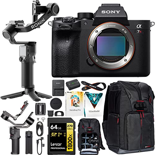 Ultimate Filmmaker’s Kit: Sony a7R IV Mirrorless Camera + DJI RS 3 Mini Gimbal + Deco Gear Backpack & More