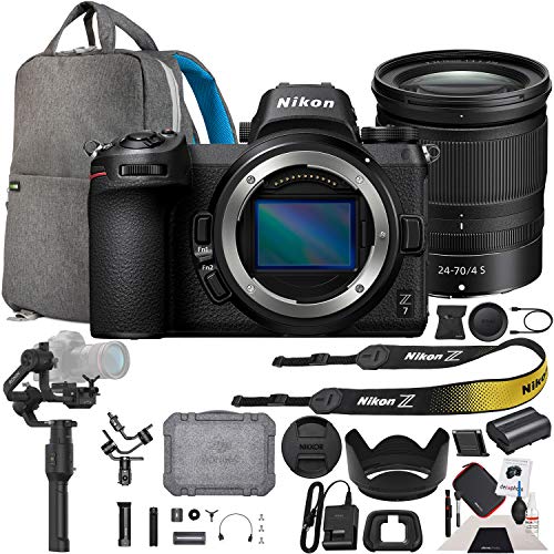 Nikon Z7 FX-Format 4K Camera Bundle: Capture Every Moment with Ronin-S Gimbal