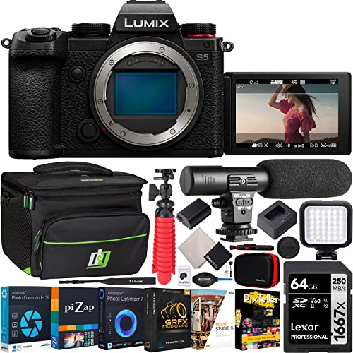 Capture the Moment: Panasonic LUMIX S5 4K Camera Bundle