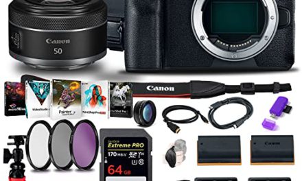 Upgrade Your Photography: Canon EOS R Mirrorless Camera Bundle