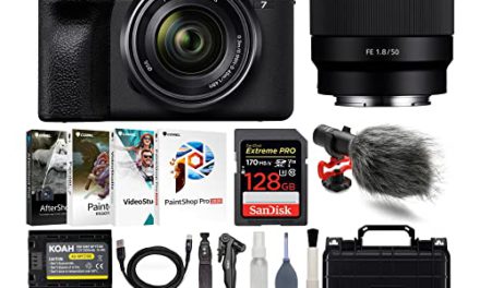 Capture Stunning Moments with Sony Alpha 7 IV Camera Bundle