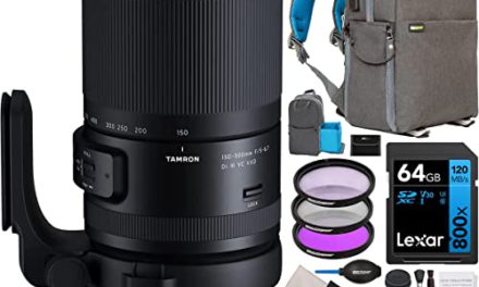 Capture More with Tamron 150-500mm Lens + Deco Gear Bundle