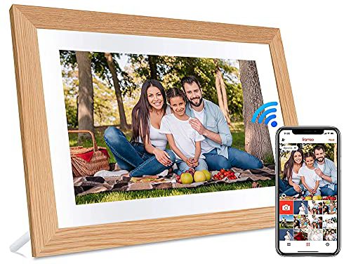 Unleash Memories: 10.1 Inch WiFi Cloud Photo Frame with Auto Rotate, Motion Sensor, & Sharing