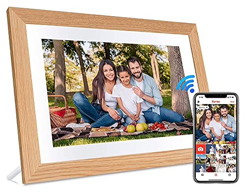 Unleash Memories: 10.1 Inch WiFi Cloud Photo Frame with Auto Rotate, Motion Sensor, & Sharing