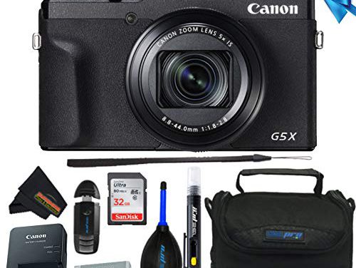 Capture the Moment: PowerShot G5X Mark II Camera Bundle