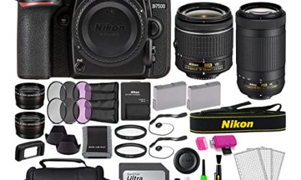 Capture the Moment with Nikon D7500 DSLR Camera Bundle