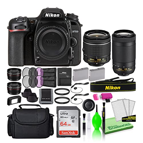 Capture the Moment with Nikon D7500 DSLR Camera Bundle