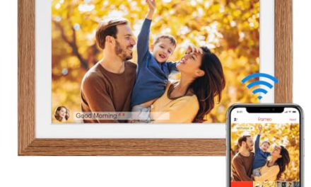 Share Memories Wirelessly with FRAMEO 10.1″ HD Touchscreen Photo Frame