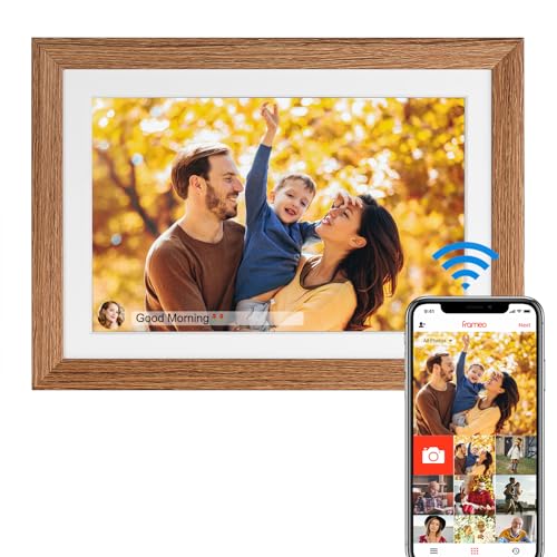 Share Memories Wirelessly with FRAMEO 10.1″ HD Touchscreen Photo Frame