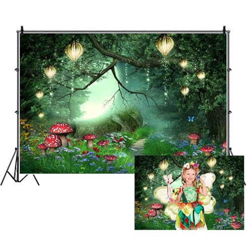 Enchanting Forest Wonderland: Dreamy 20x10ft Photography Backdrop