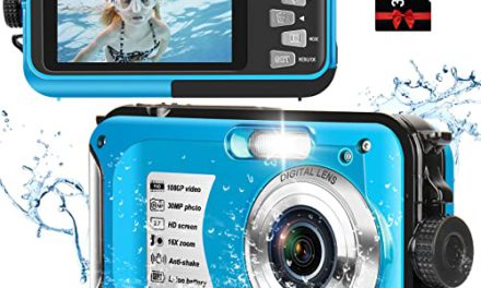 Capture Stunning Underwater Moments with 30MP Waterproof Camera