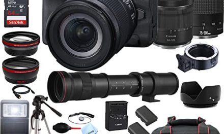 Capture Stunning Moments: Canon EOS R5 Mirrorless Camera Bundle