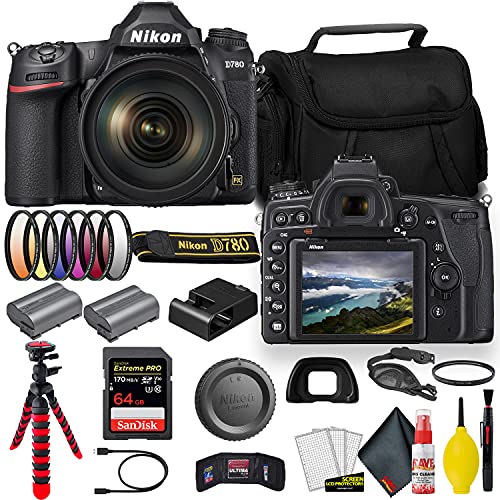 Capture Memories: Nikon D780 DSLR Camera Bundle