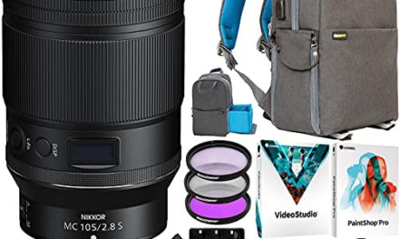 Capture stunning macro shots with Nikon NIKKOR Z MC 105mm – bundle includes backpack, filters, software & more!