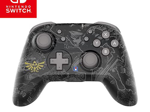 Nintendo Switch’s Officially Licensed HORI Wireless HORIPAD Pro Controller – Unleash the Power of The Legend of Zelda!