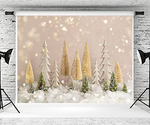 Sparkling Kate’s 10ft Christmas Tree: Glittered Backdrop for Festive Winter Photos