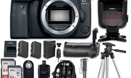 Capture the Moment: Canon EOS 6D Mark II Camera + Pro Accessories